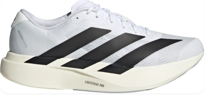 Men's adidas Adizero Evo SL Running Shoes – White