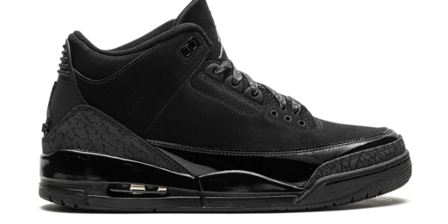 Air Jordan 3 “Black Cat” (2025) – CT8532-001
