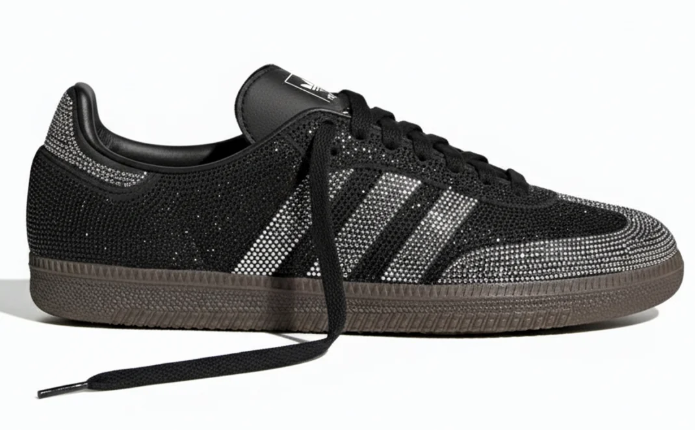 Women's adidas Samba OG Rhinestone “Black Silver”