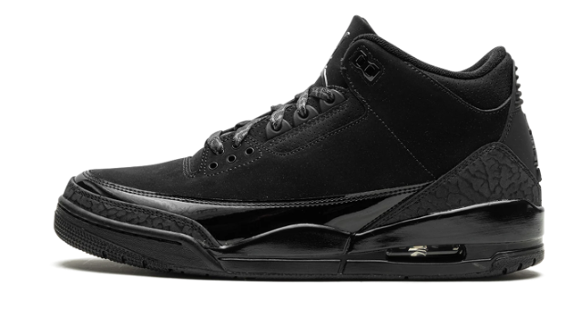Air Jordan 3 “Black Cat” (2025) – CT8532-001
