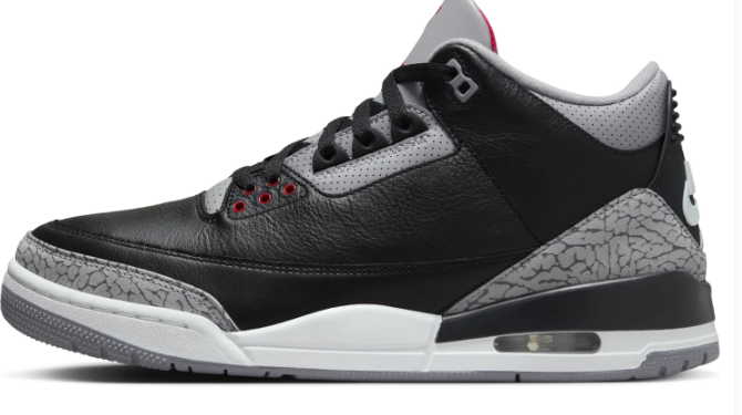 Air Jordan 3 OG “Black Cement” (2024) – DN3707-010