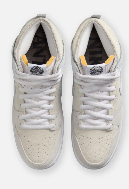 Anti-Hero x Nike SB Dunk High “White Black”