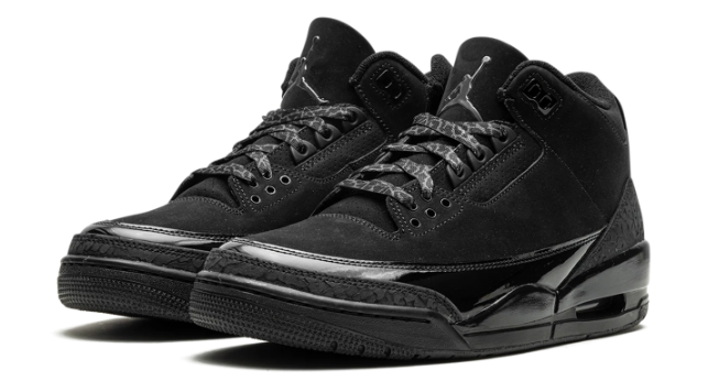 Air Jordan 3 “Black Cat” (2025) – CT8532-001