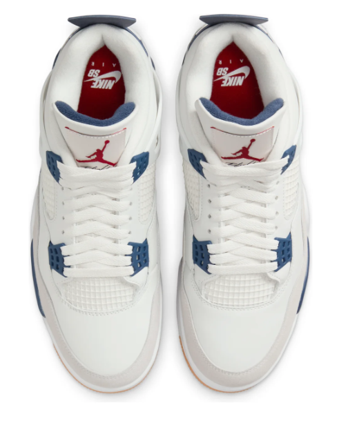 Air Jordan 4 Retro SB “White Navy” – DR5415-100