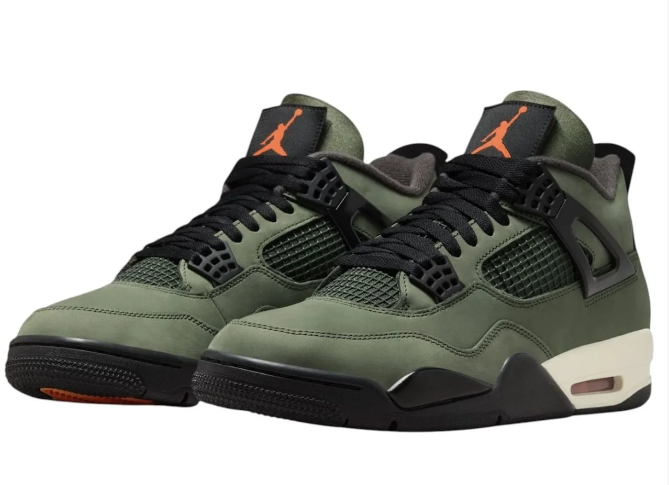 Undefeated x Air Jordan 4 “Deep Green” (2025) – IB1519-200