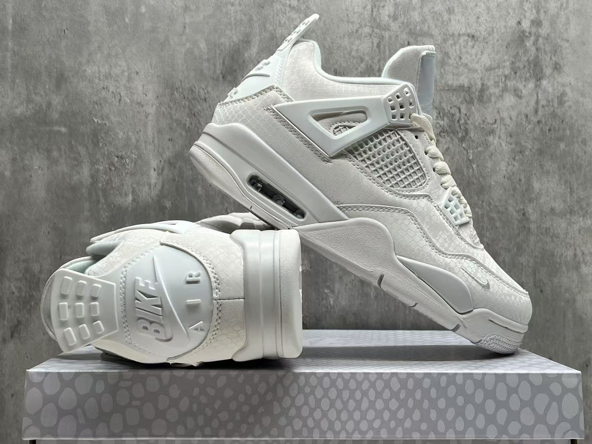 Air Jordan 4 Retro “White Mamba” – Sizes 36–47.5