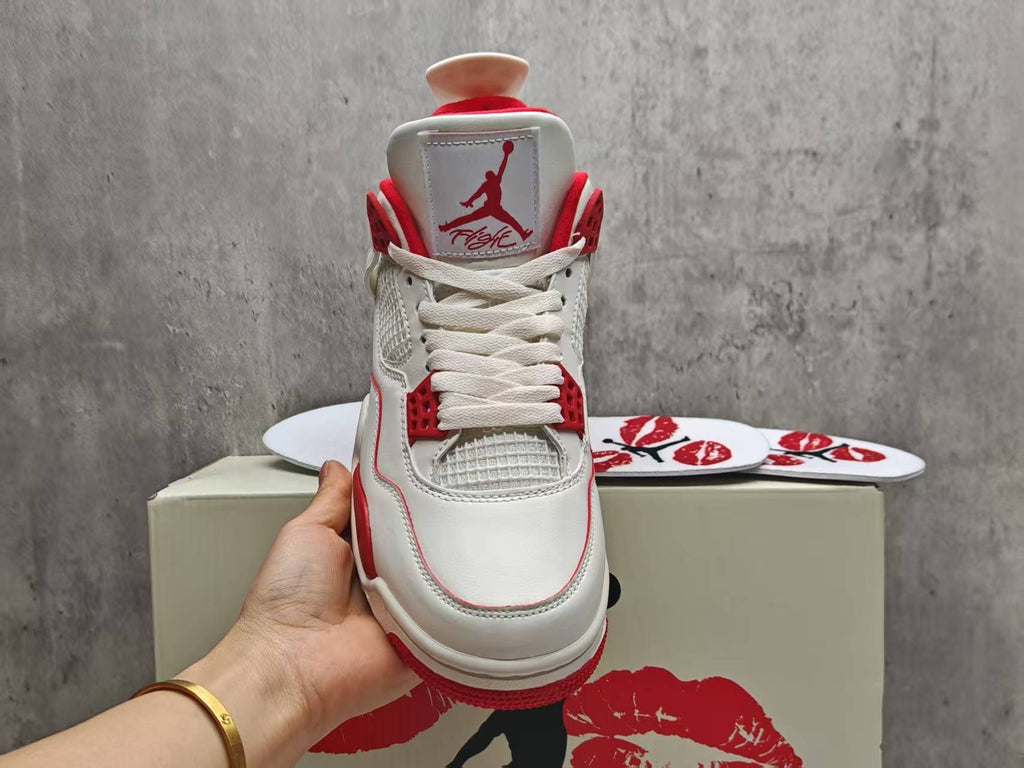 Air Jordan 4 Retro “Valentine's Day” – Sierra Red / White