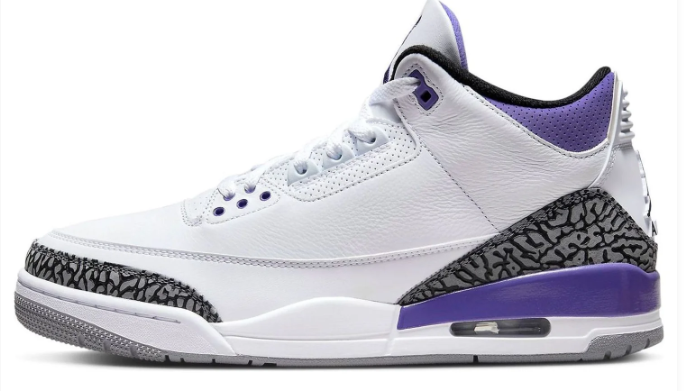 Air Jordan 3 Retro “Dark Iris” – CT8532-105