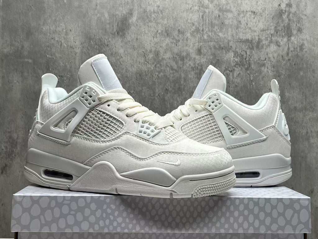 Air Jordan 4 Retro “White Mamba” – Sizes 36–47.5