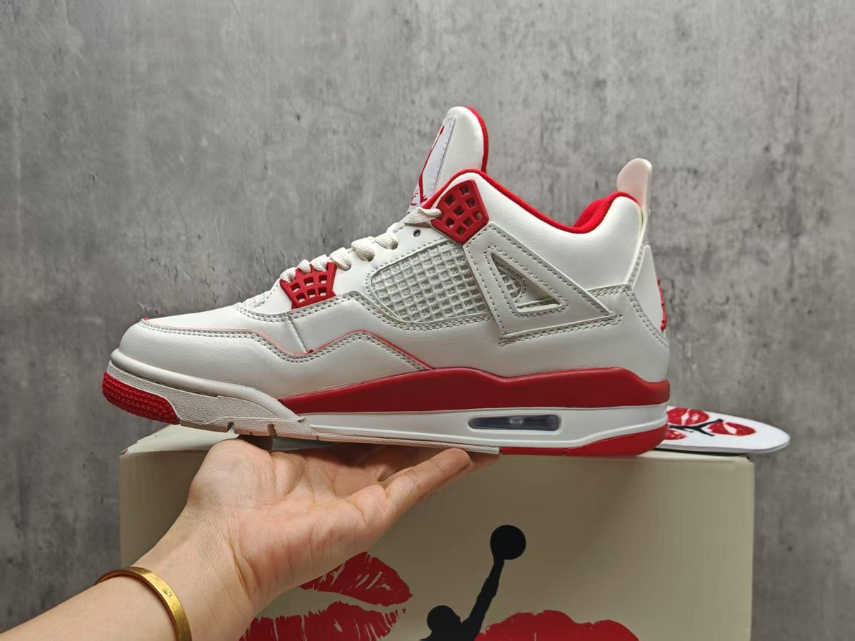 Air Jordan 4 Retro “Valentine's Day” – Sierra Red / White