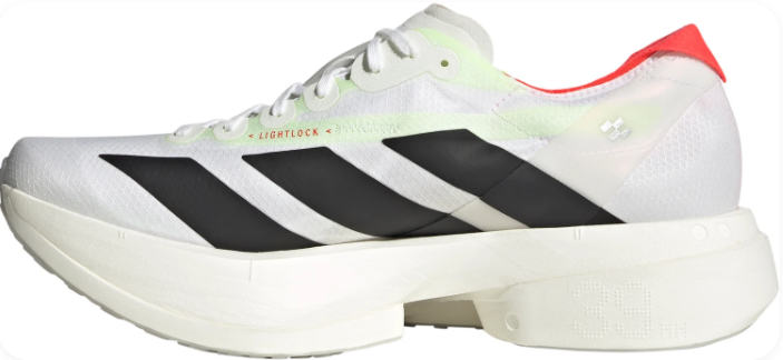 Men's adidas Adizero Adios Pro 4 Running Shoes – White